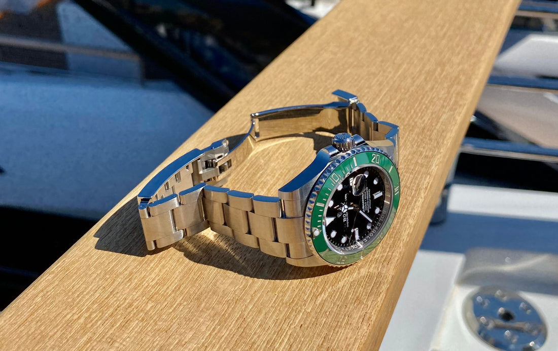 The History of the Colour Green on the Rolex Submariner