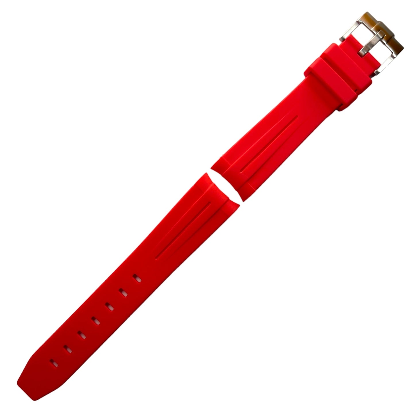 RUBY MoonSwatch rubber Strap | Red