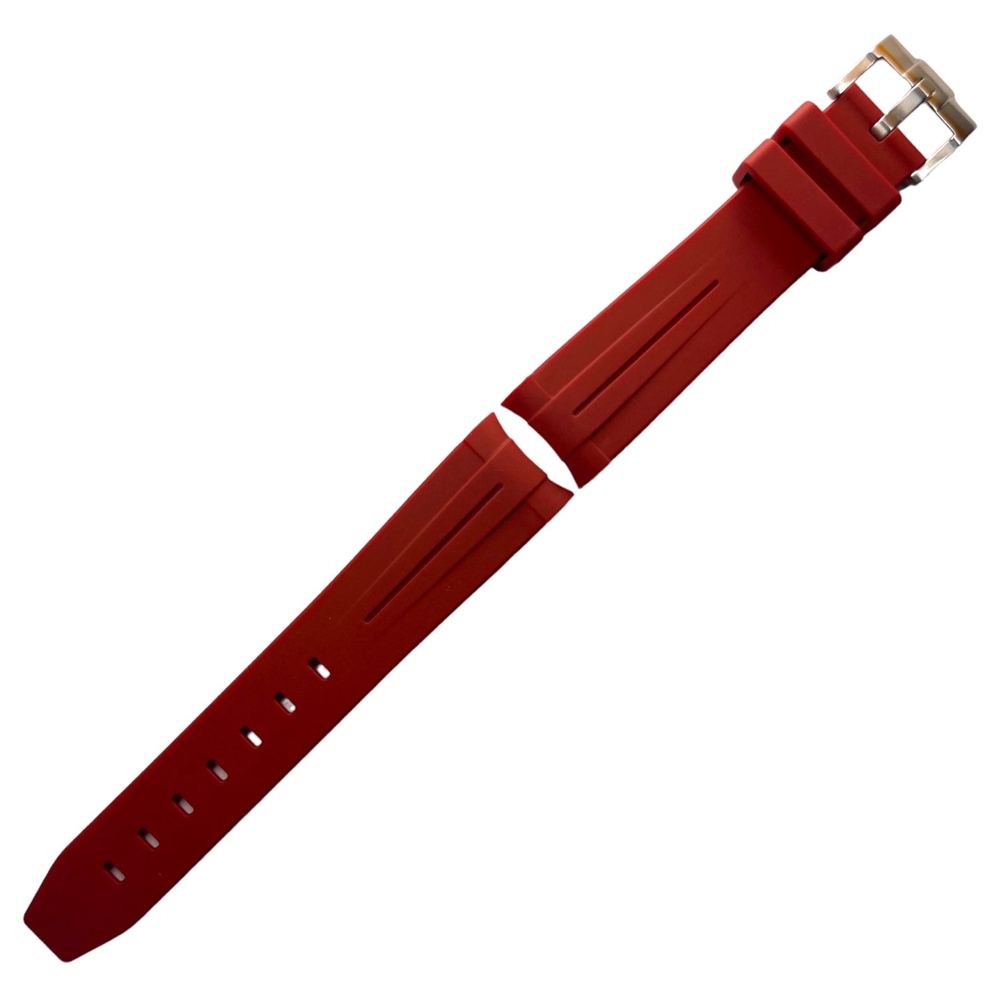 KINGDOM MoonSwatch Rubber Strap | Burgundy