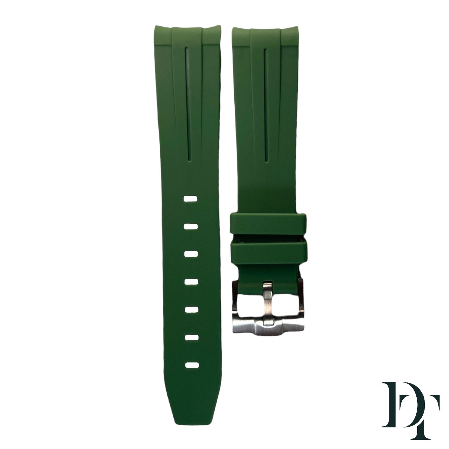 FOREST MoonSwatch Rubber Strap | Green