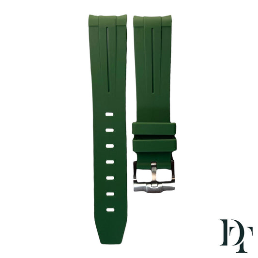 FOREST MoonSwatch Rubber Strap | Green