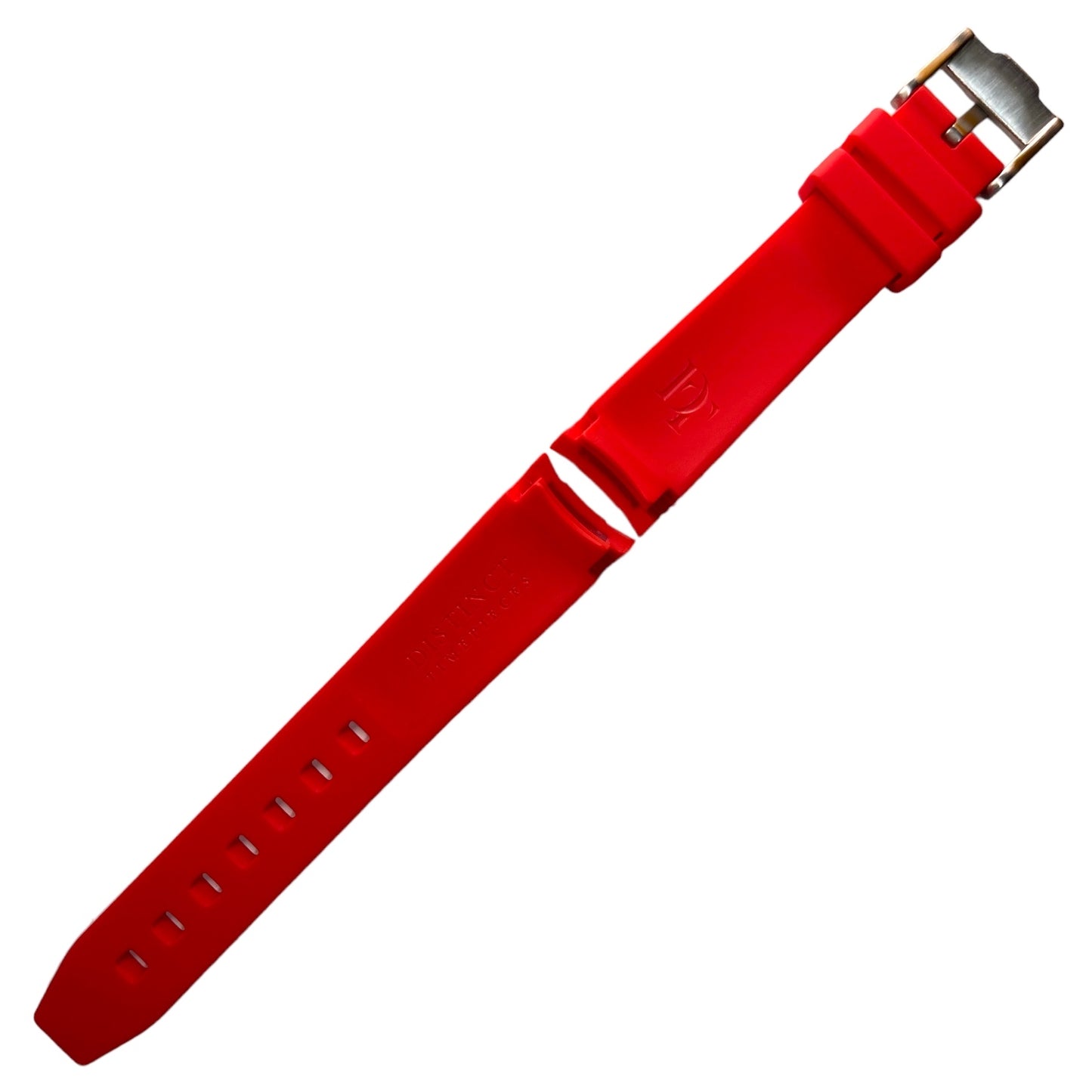 RUBY MoonSwatch rubber Strap | Red