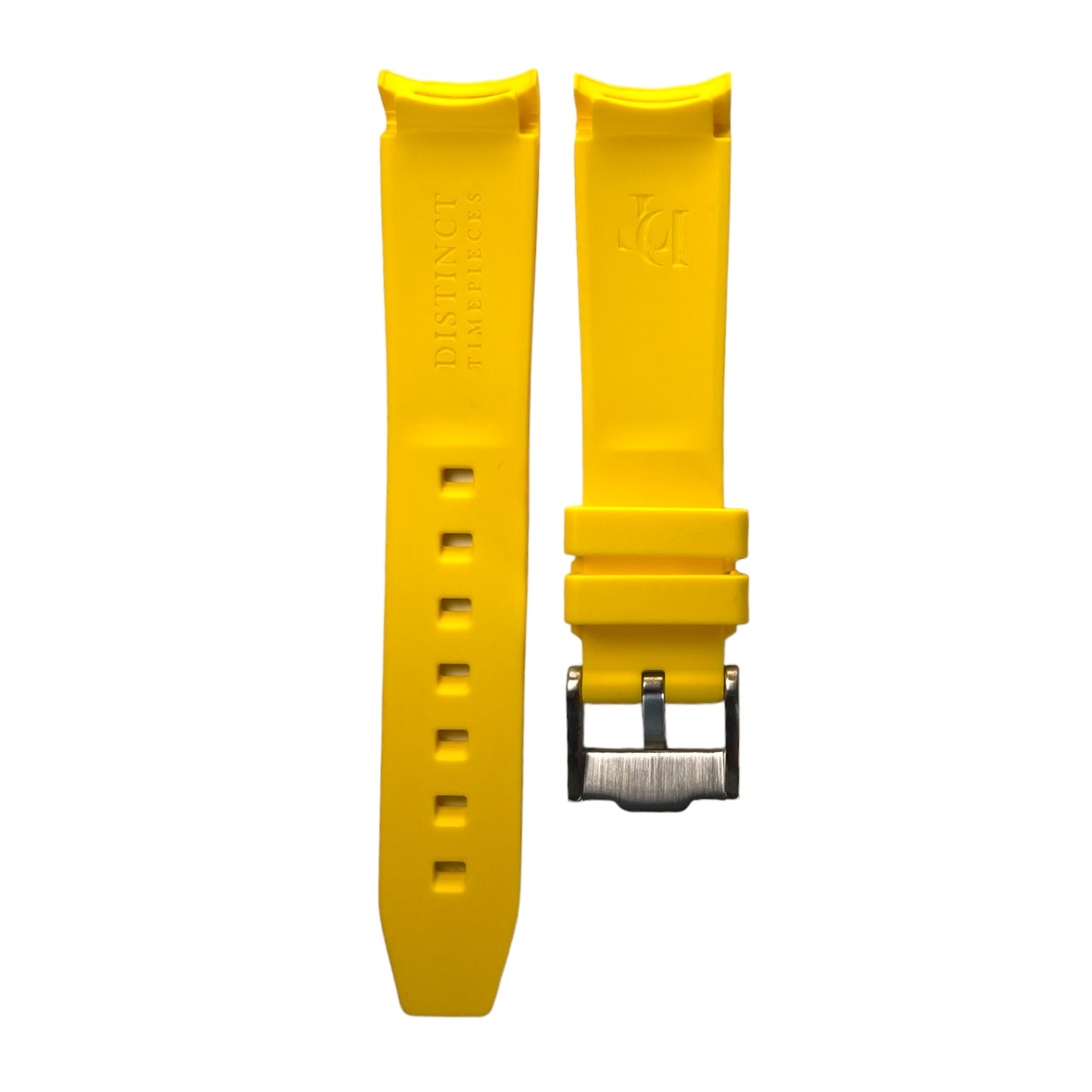 SOLARIS MoonSwatch Rubber Strap | Yellow, White