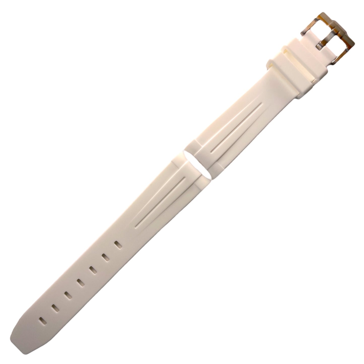 POLAR MoonSwatch Strap | White