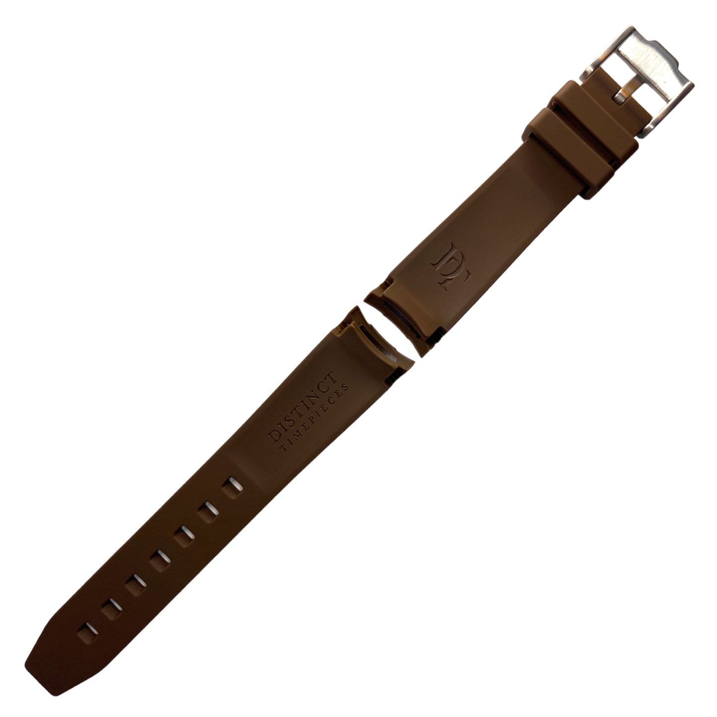 MACCHIATO MoonSwatch Rubber Strap | Brown, White