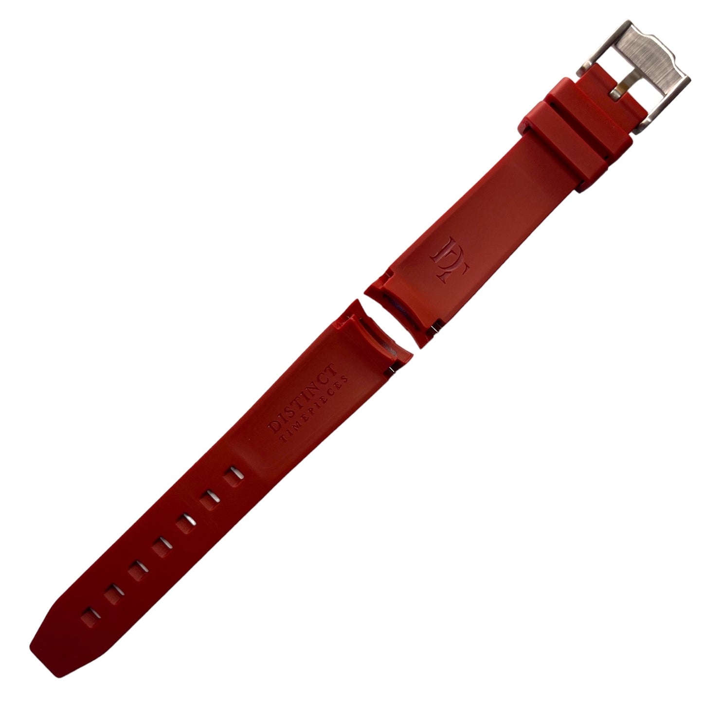 ROYAL MoonSwatch Rubber Strap | Burgundy, White