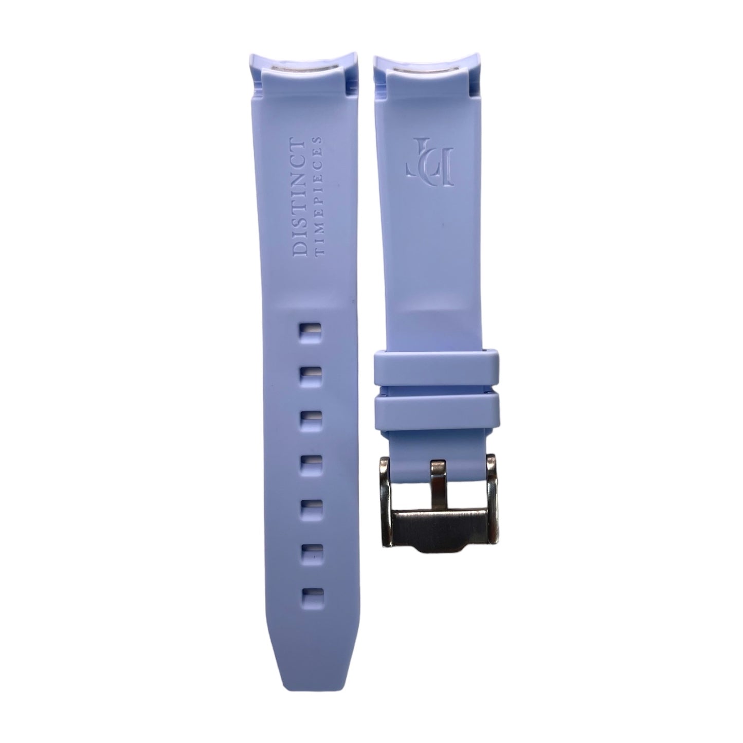 SKY MoonSwatch Rubber Strap | Blue, White