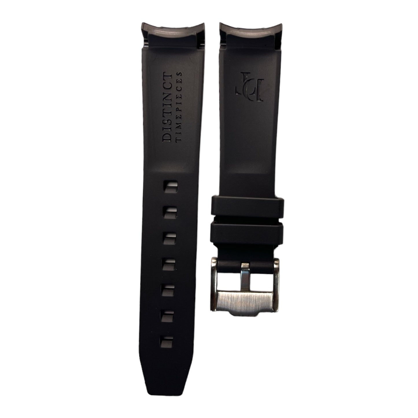 STEALTH MoonSwatch Rubber Strap | Black