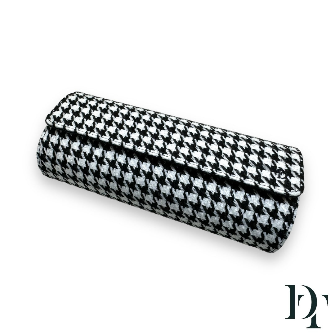 SIGNATURE Watch Roll | Pepita Houndstooth