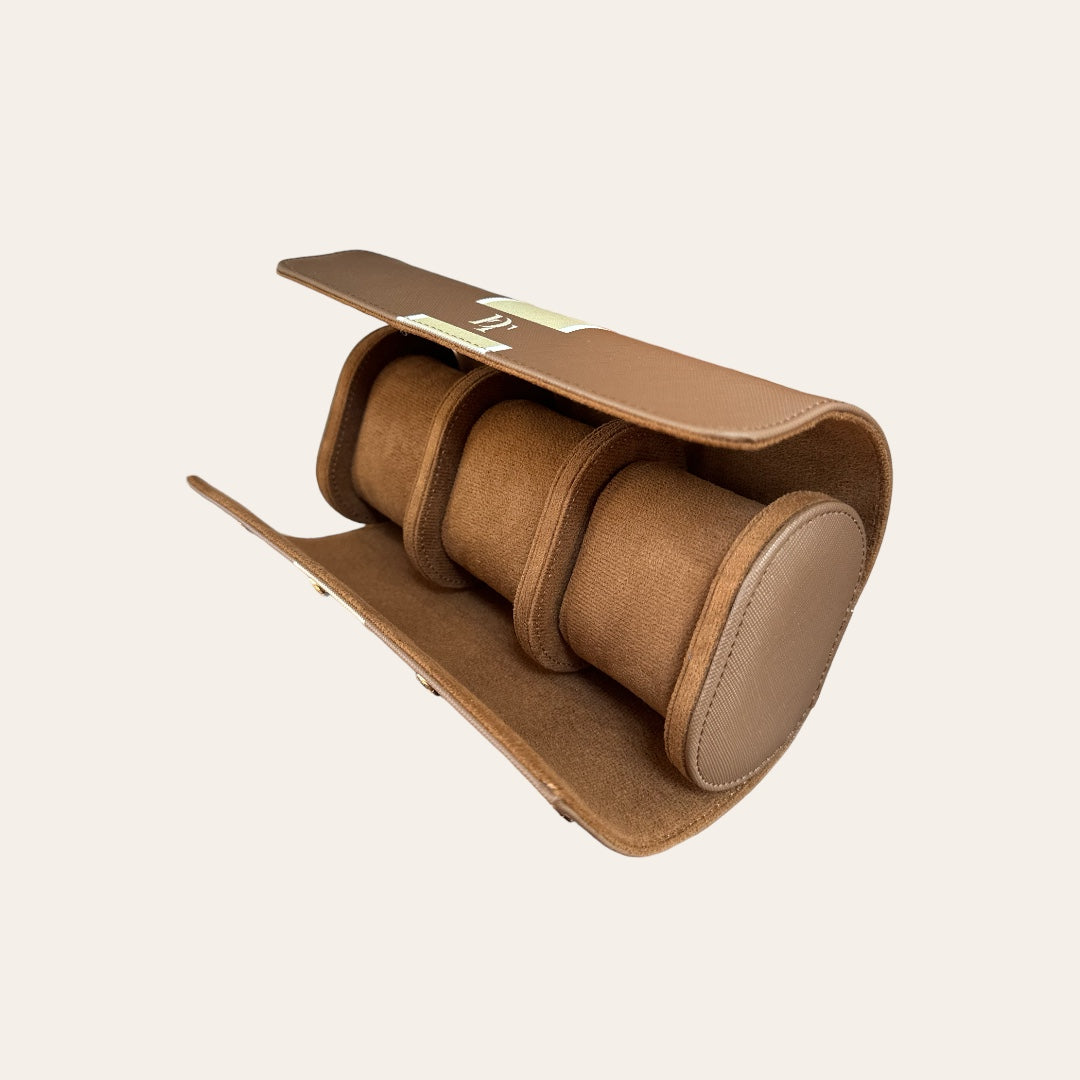 DISTINCT Watch Roll | Brown