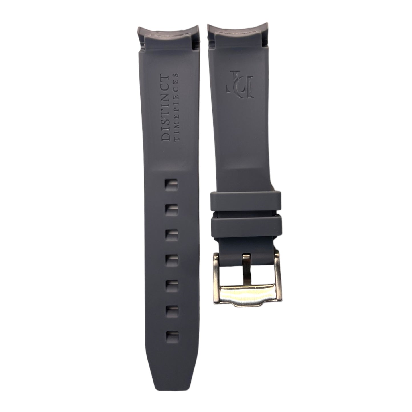 ROCKY MoonSwatch Rubber Strap | Grey, Black