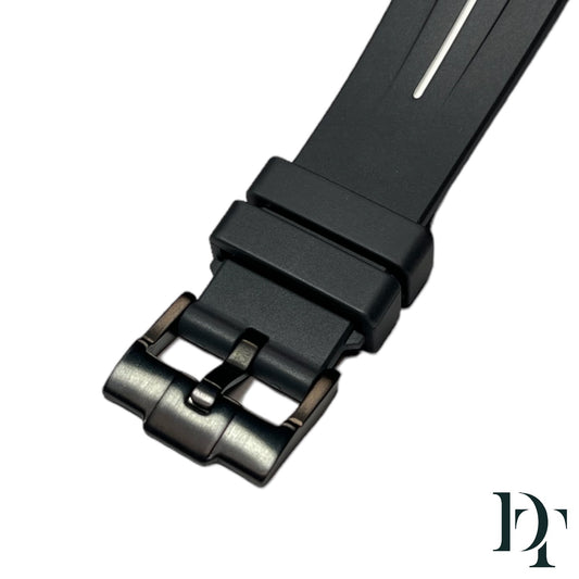 Distinct Timepieces Black Tang Buckle